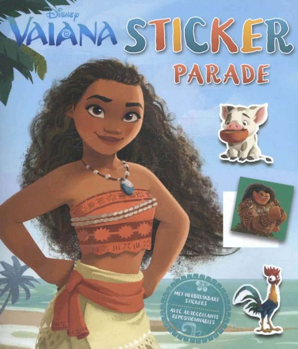 Disney Sticker- En Kleurboek Vaiana 28 Cm