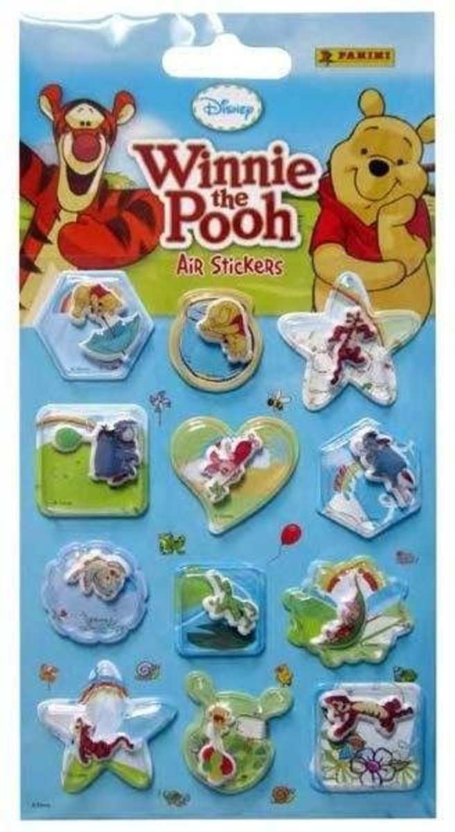 Disney Stickers Winnie The Pooh 12 Stuks