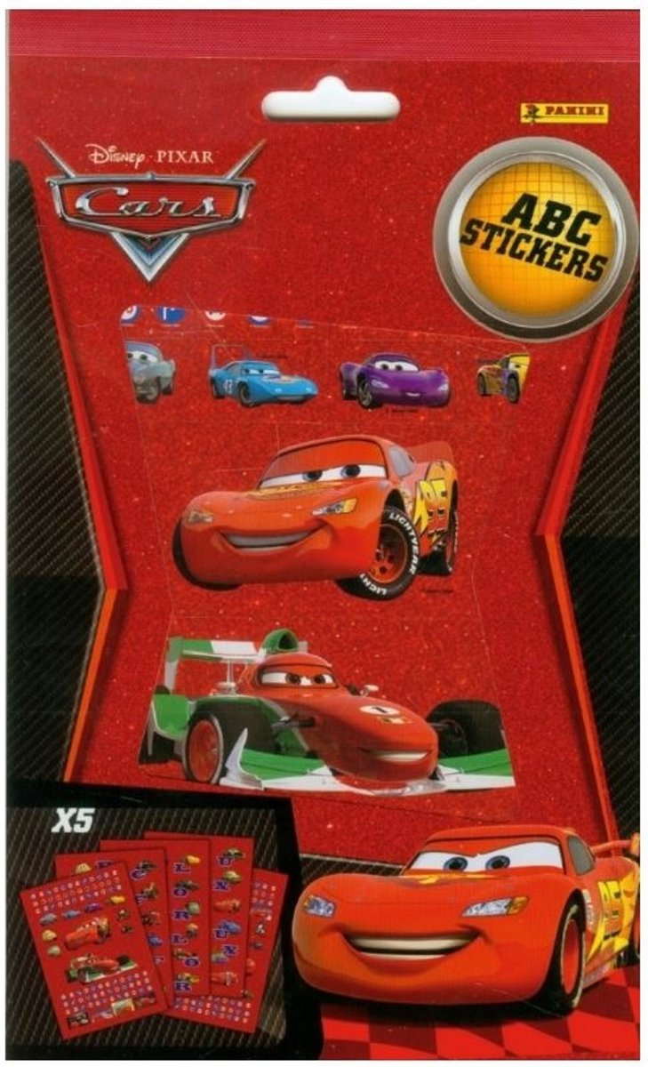 Disney Stickervellen Cars 240 Stickers