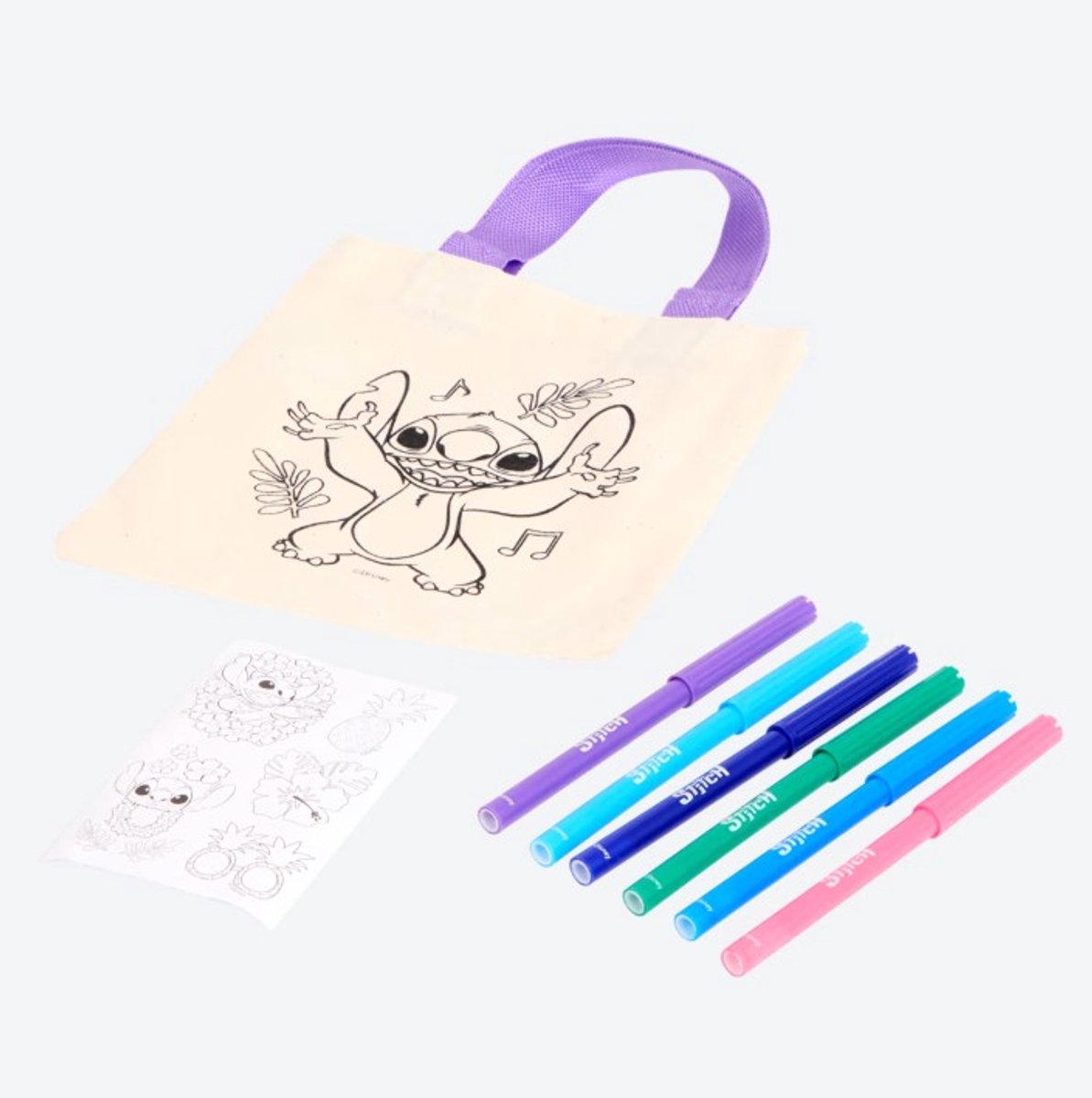   Stitch Kleur je Eigen Tas
