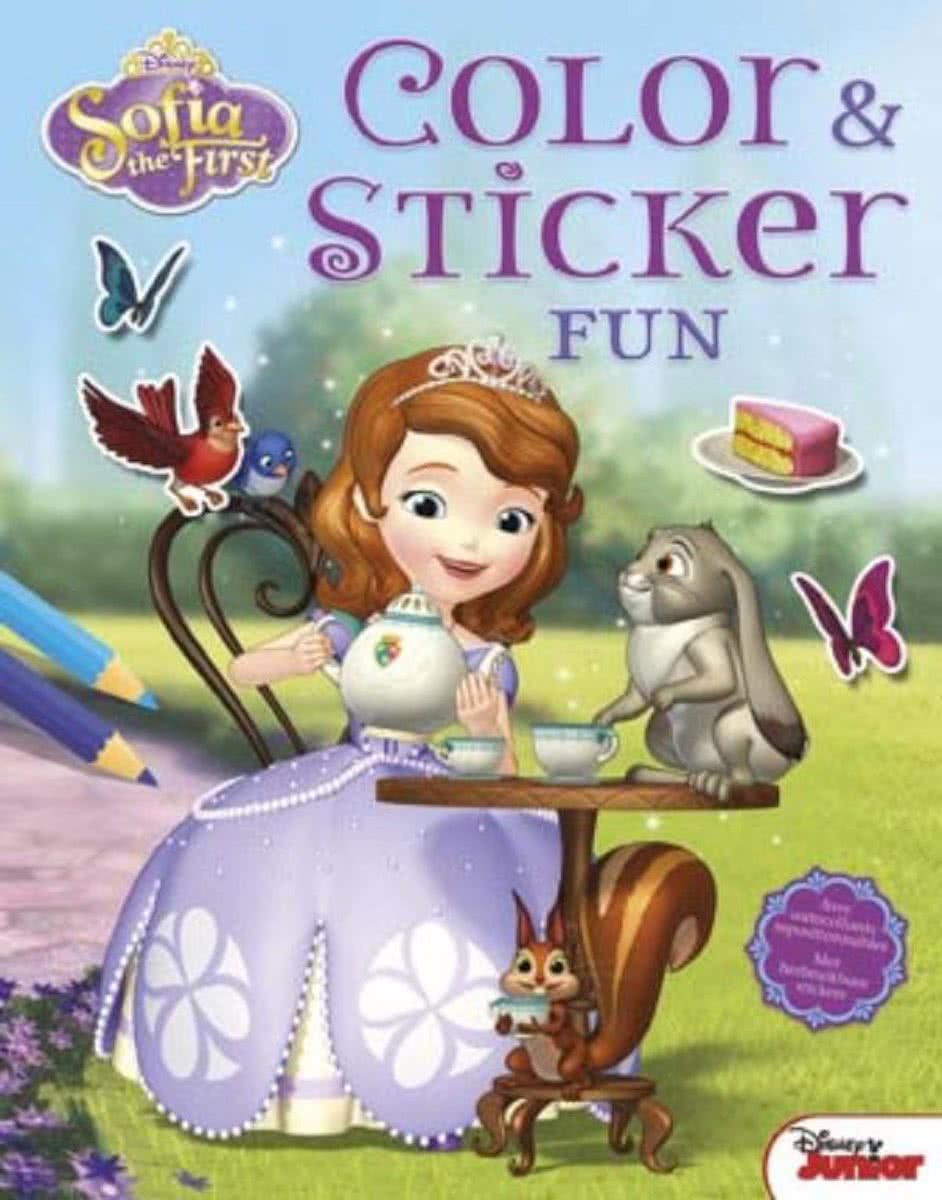 Disney color & sticker fun - Sofia het prinsesje / princess Sofia