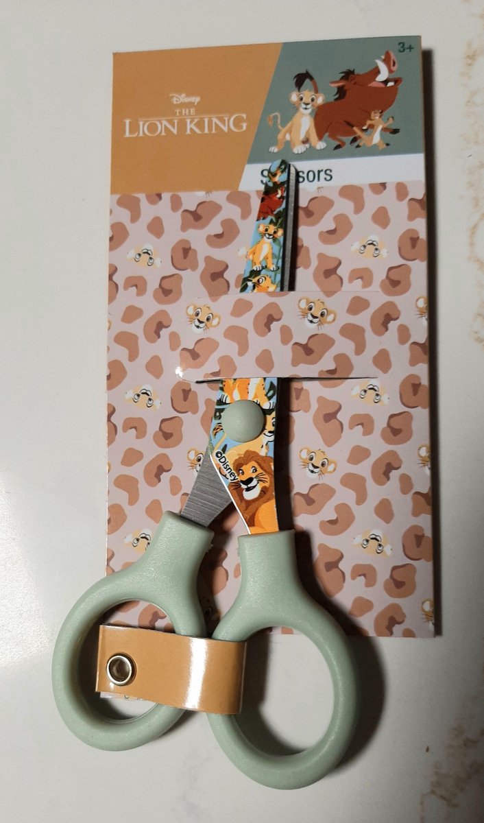   kinderschaar - schaartje - schaar - leeuwenkoning - lion king - Simba