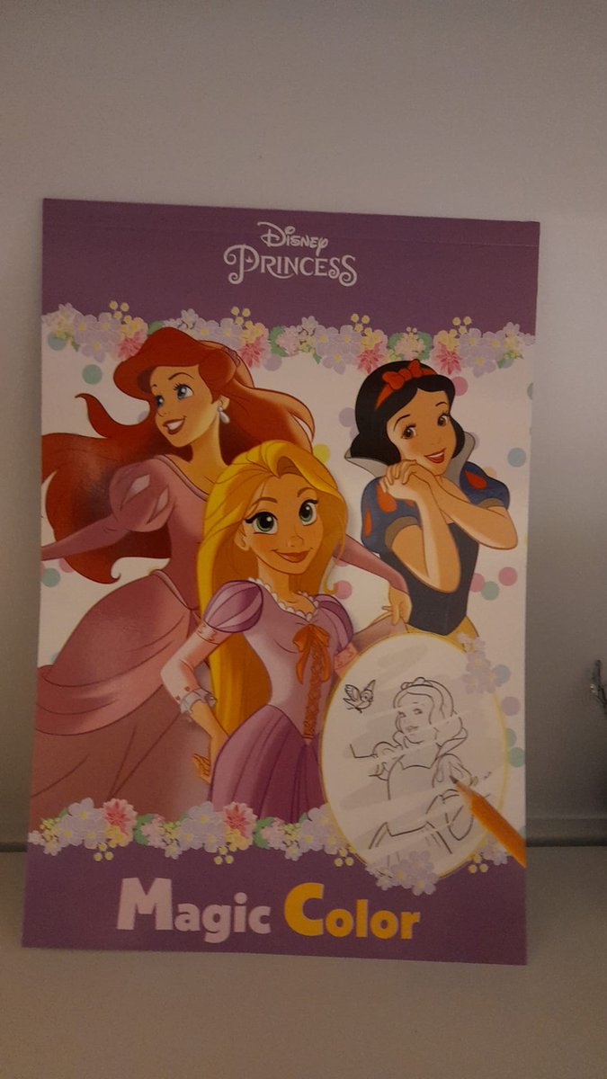   princess magic kleurblok
