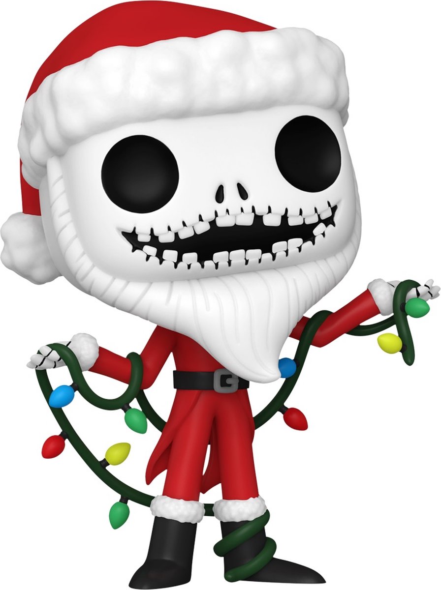 Funko The Nightmare Before Christmas - 30th POP! Santa Jack 9 cm Verzamelfiguur - Multicolours