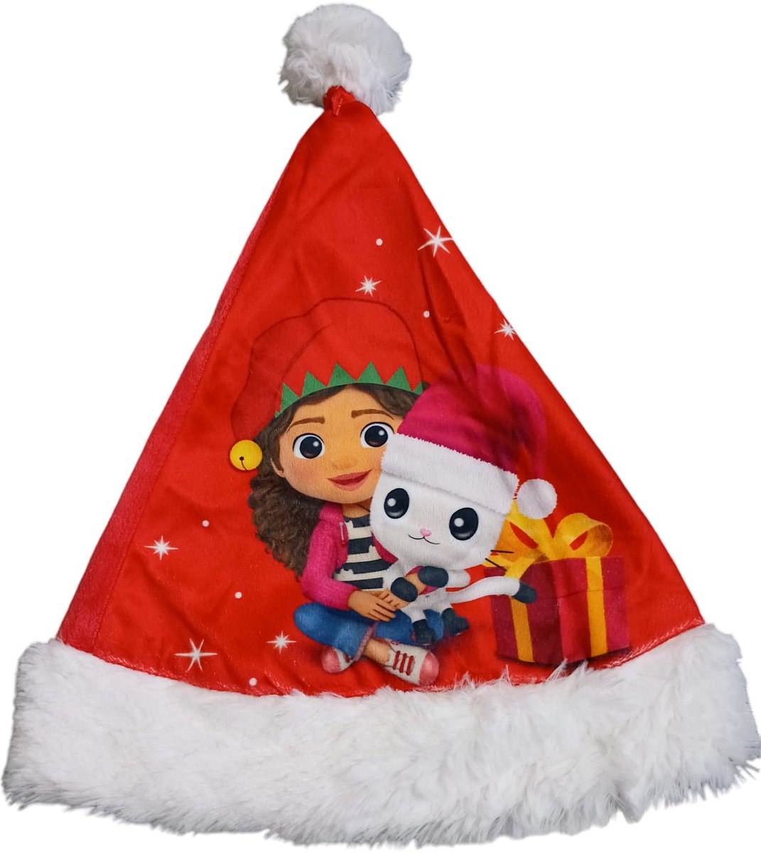 Gabby’s Dollhouse Kerstmuts Kinderen – One Size – Feestelijke Kerst Hoed