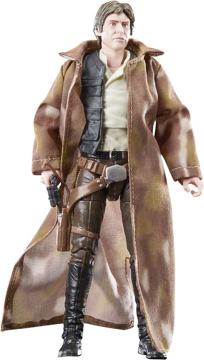 Hasbro Star Wars Actiefiguur Han Solo (Endor) 15 cm Episode VI 40th Anniversary Black Series Multicolours