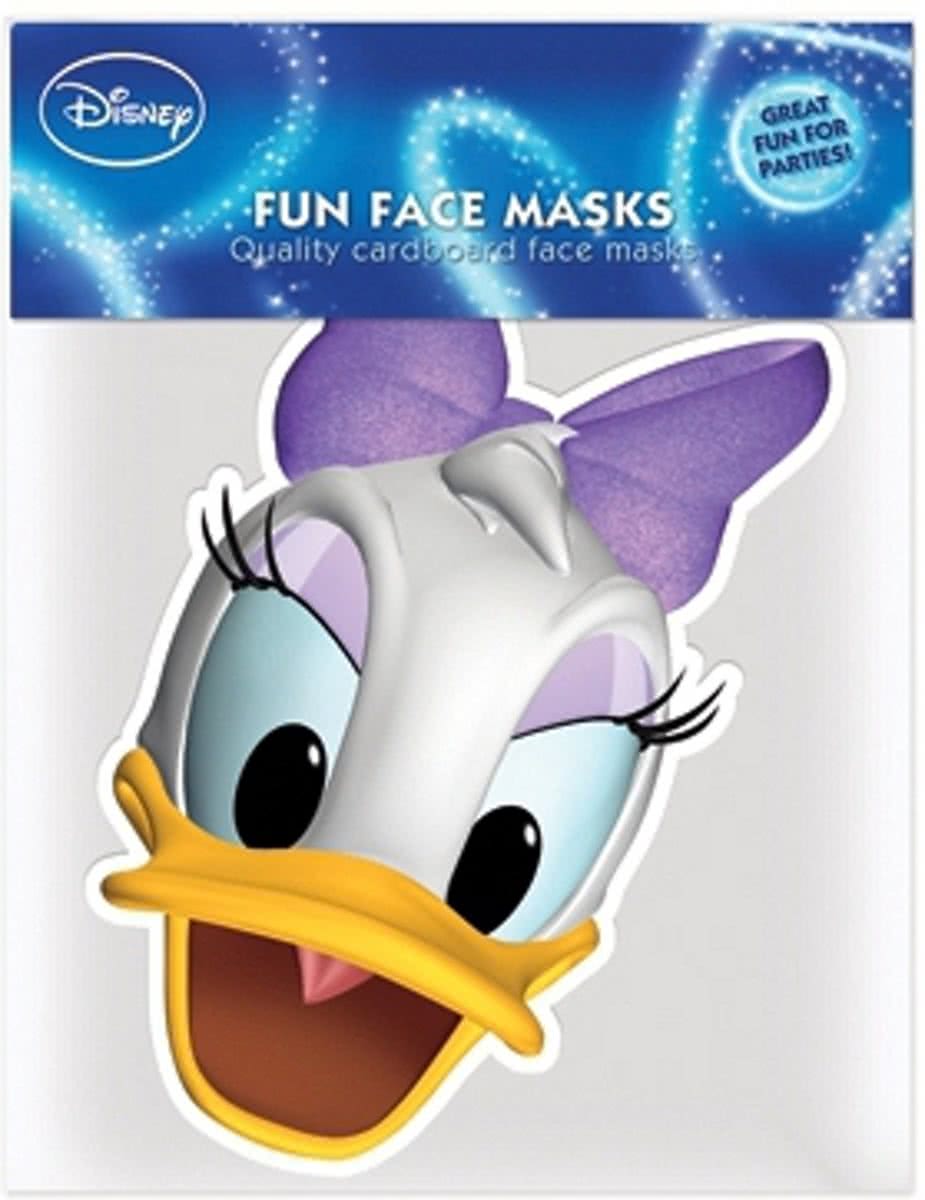 Katrien Duck masker van karton