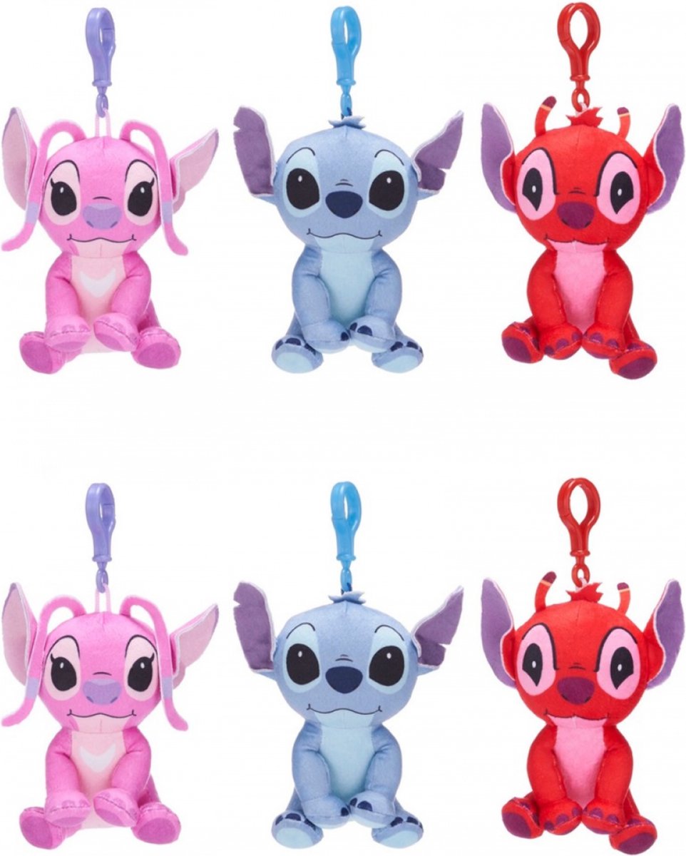 Lilo & Stitch: Plush Bag Clip