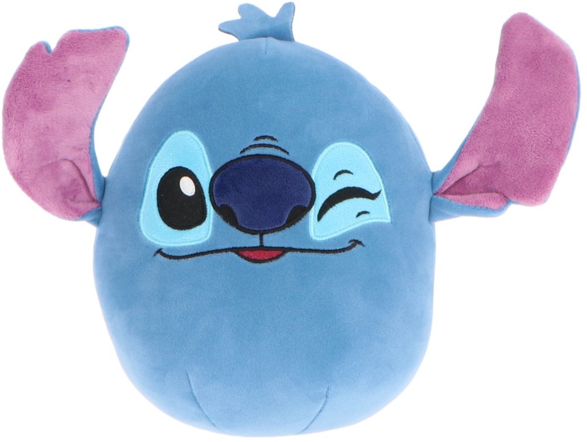 Lilo & Stitch Squishy - Stitch - Knuffel - 22 cm Pluche - Polyester