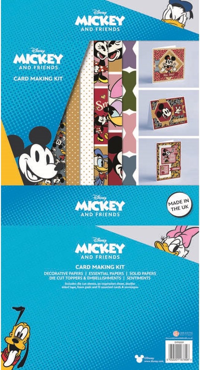 Mickey & Friends A4 Box Card Making Kit (DYP0009)