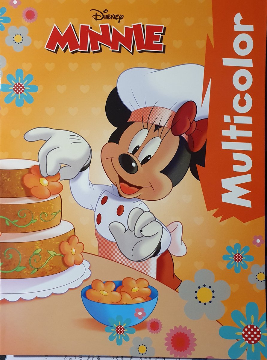 Multicolor kleurboek   Minnie