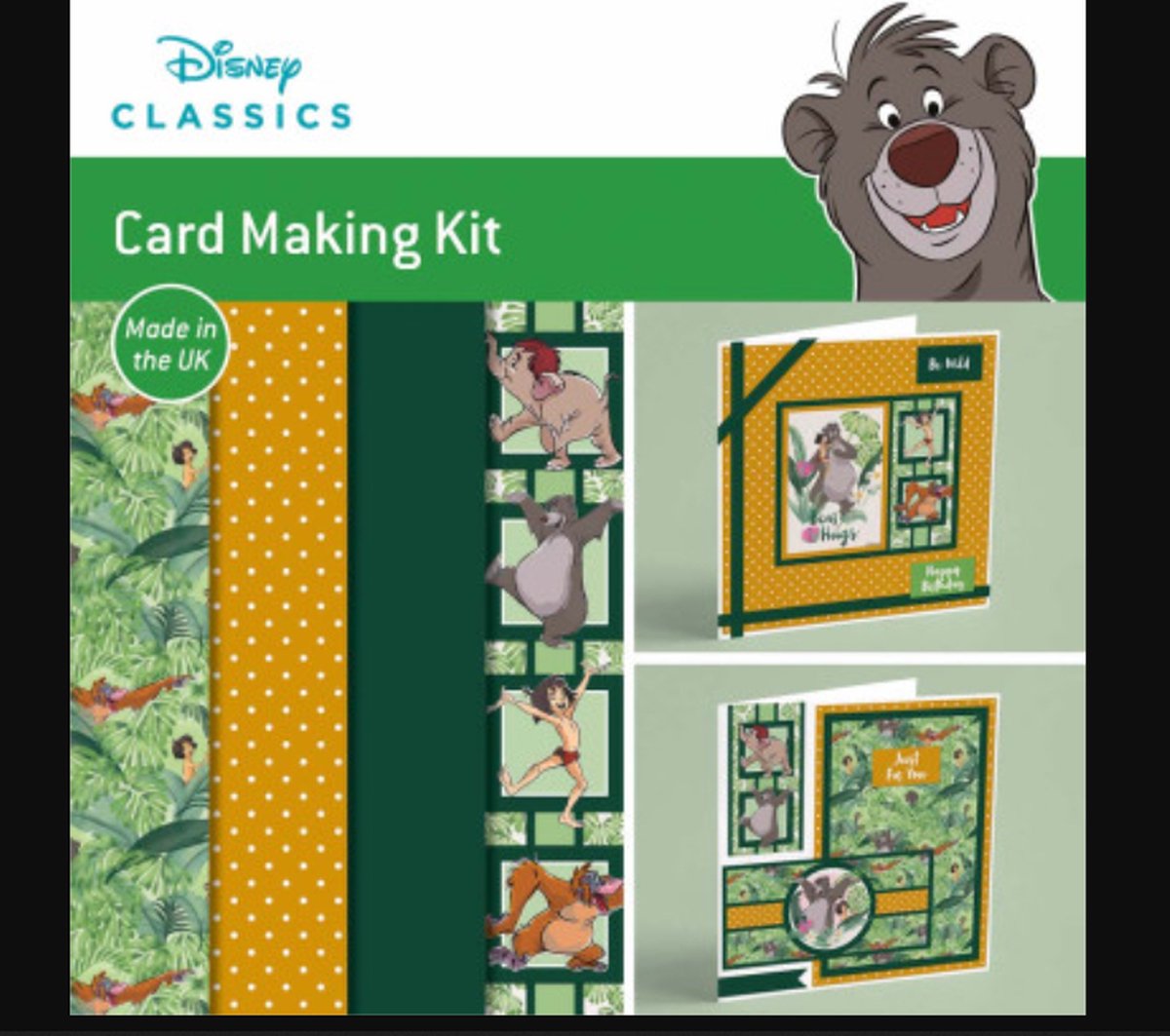 The Jungle Book 6x6 Inch Card Making Kit (DYP0030)