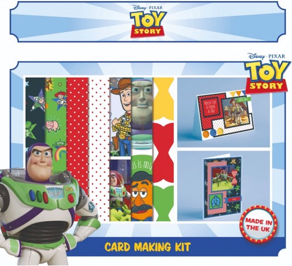 Toy Story A4 Box Card Making Kit (DYP0010)
