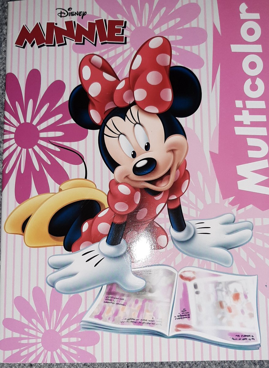 multicolor kleurboek Minnie Mouse - Boek specials Nederland - art 400137 -  