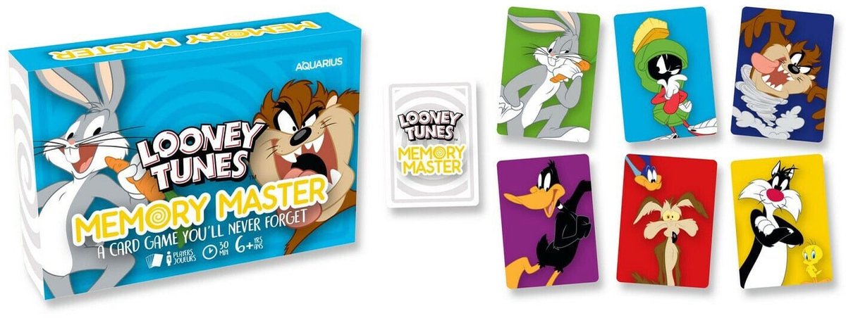 NMR Distribution Looney Tunes: Memory Master Card Game and accessories