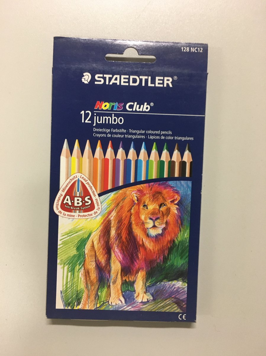 Potloden Staedler JUMBO - 12 stuks