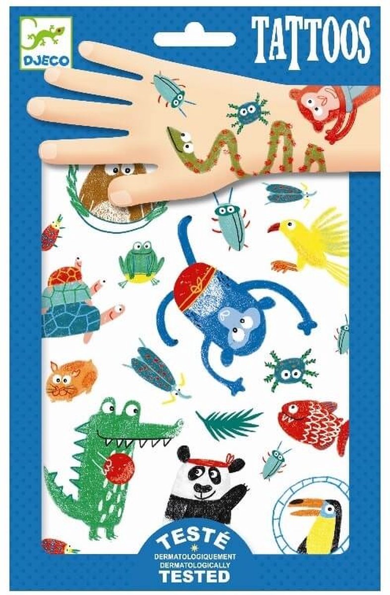   - Huidvriendelijke tattoos Museaux - dermatologisch getest