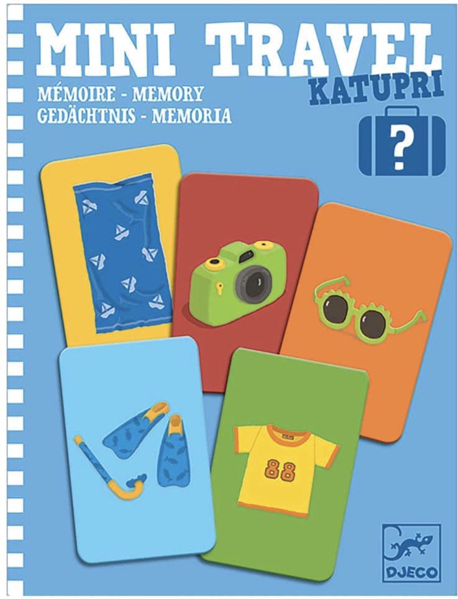 Djeco - Mini Travel memory
