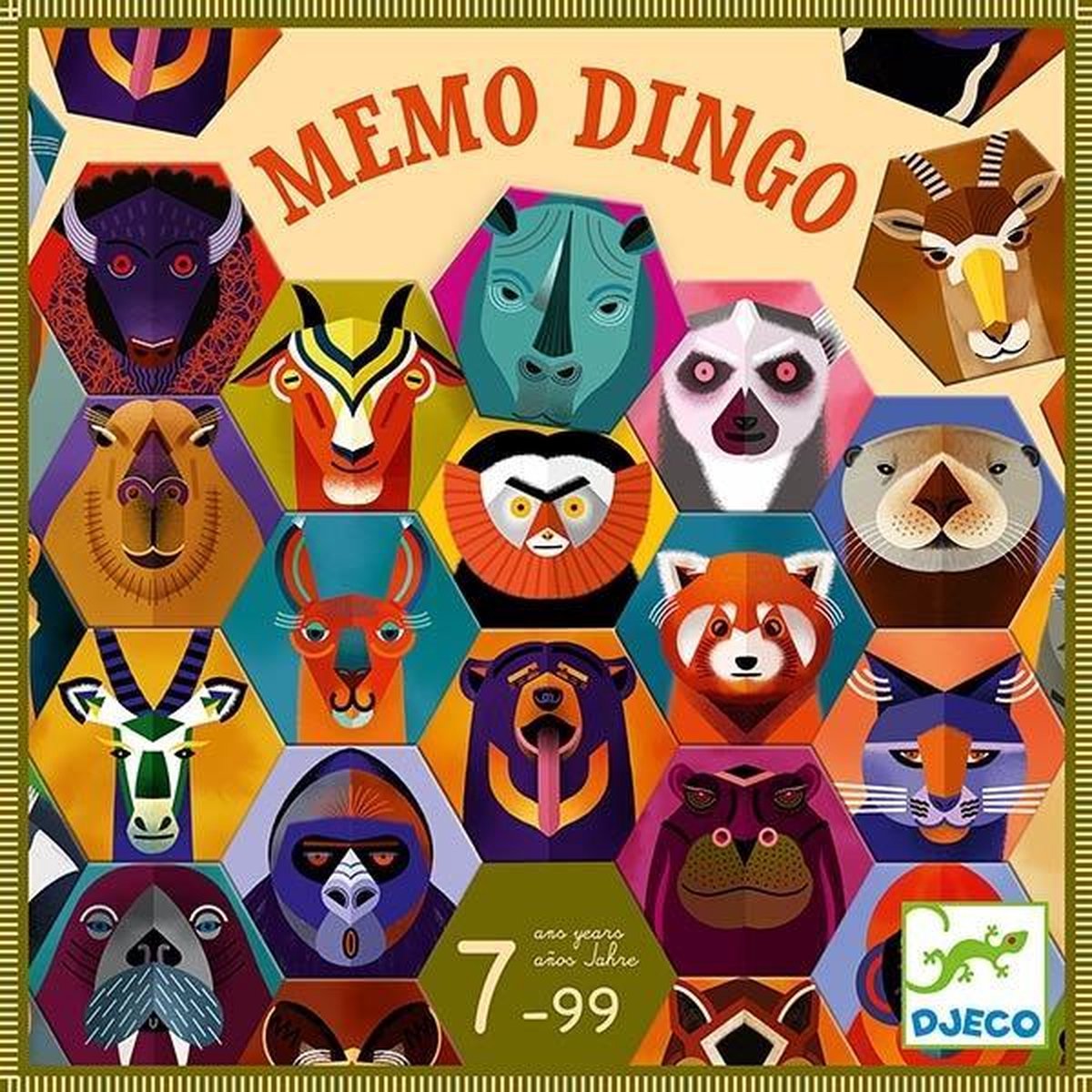 Djeco Memo Dingo - memory spel +7jr
