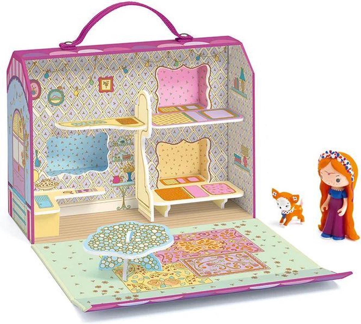   Tinyly draagbaar poppenhuisje