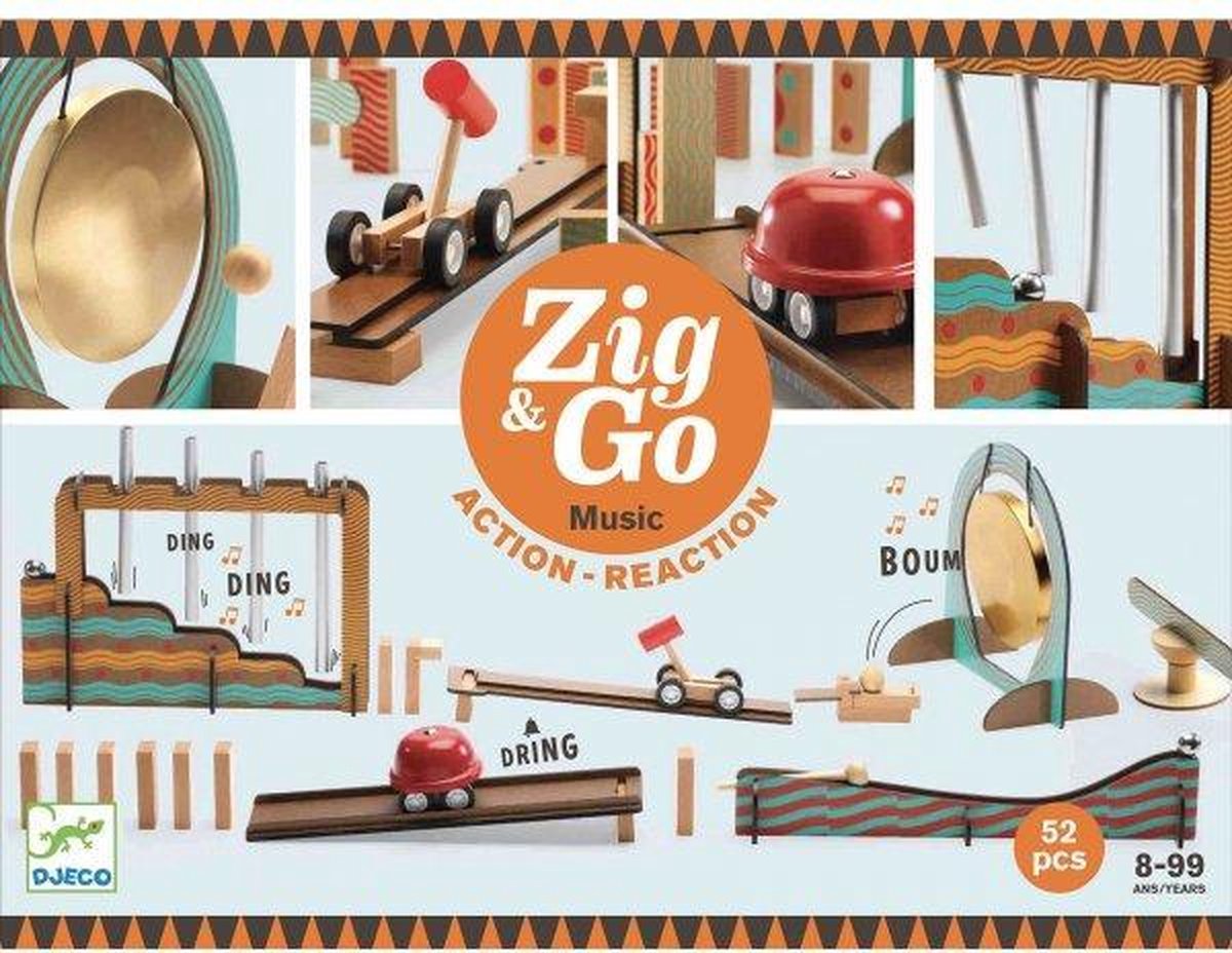Djeco Zig & Go 52 Stuks Muziek