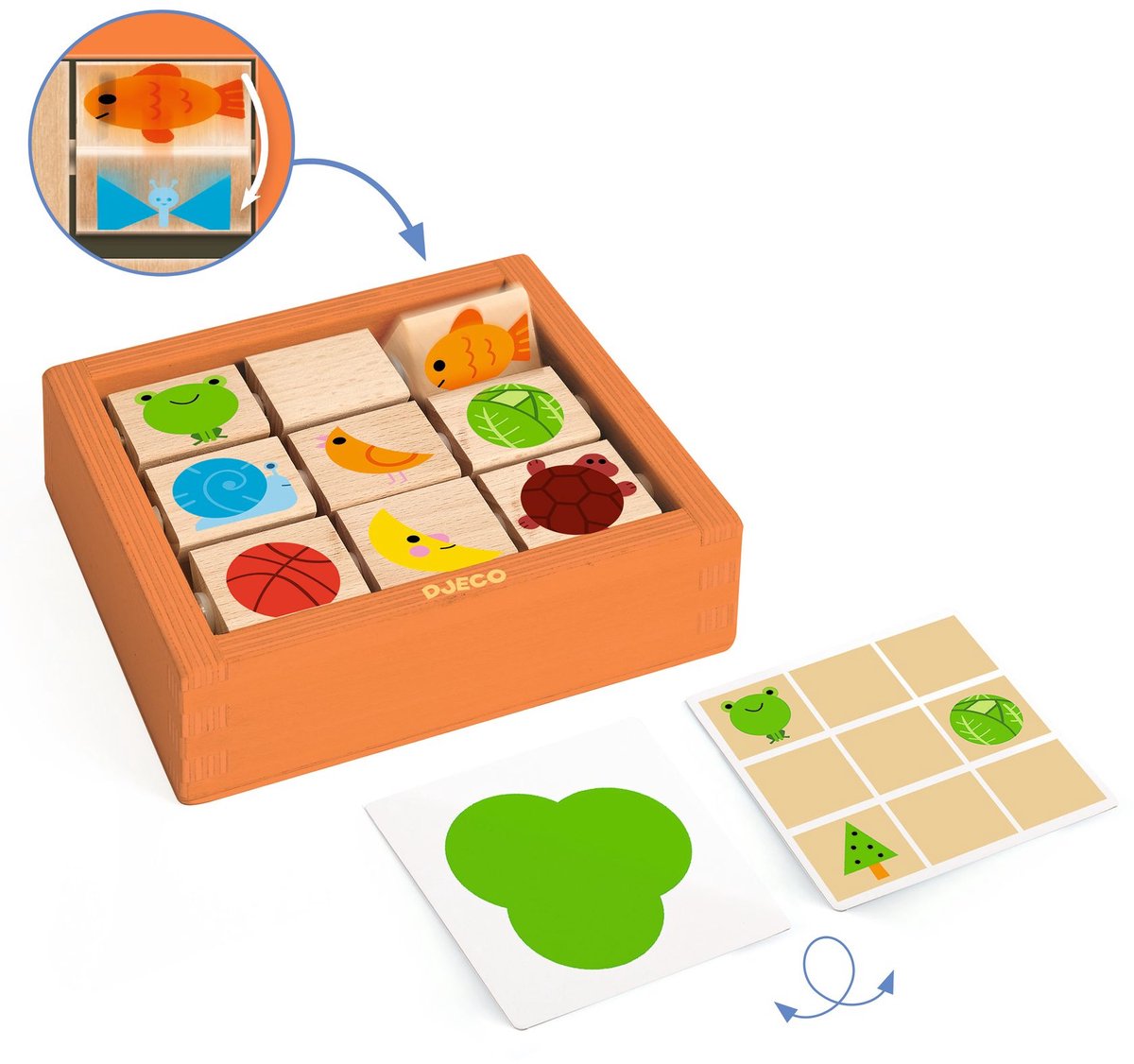 Djeco educatief speelgoed Eduludo Primo Tri - leerzaam spel.