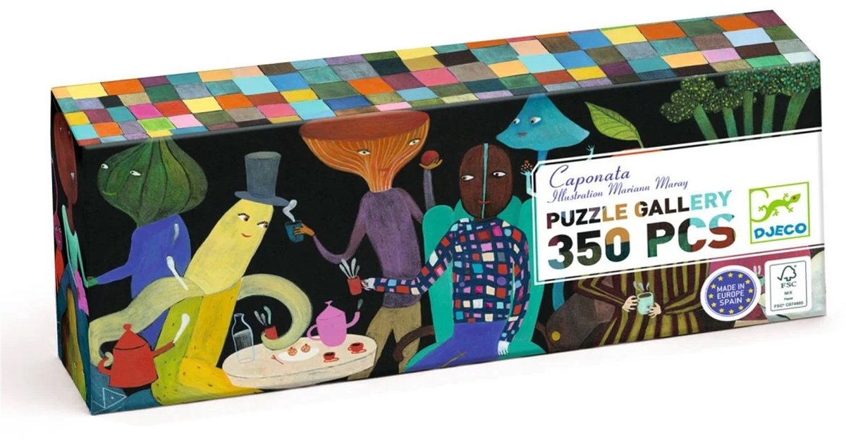 Djeco puzzel Caponata - 350 stukjes - FSC MIX karton.