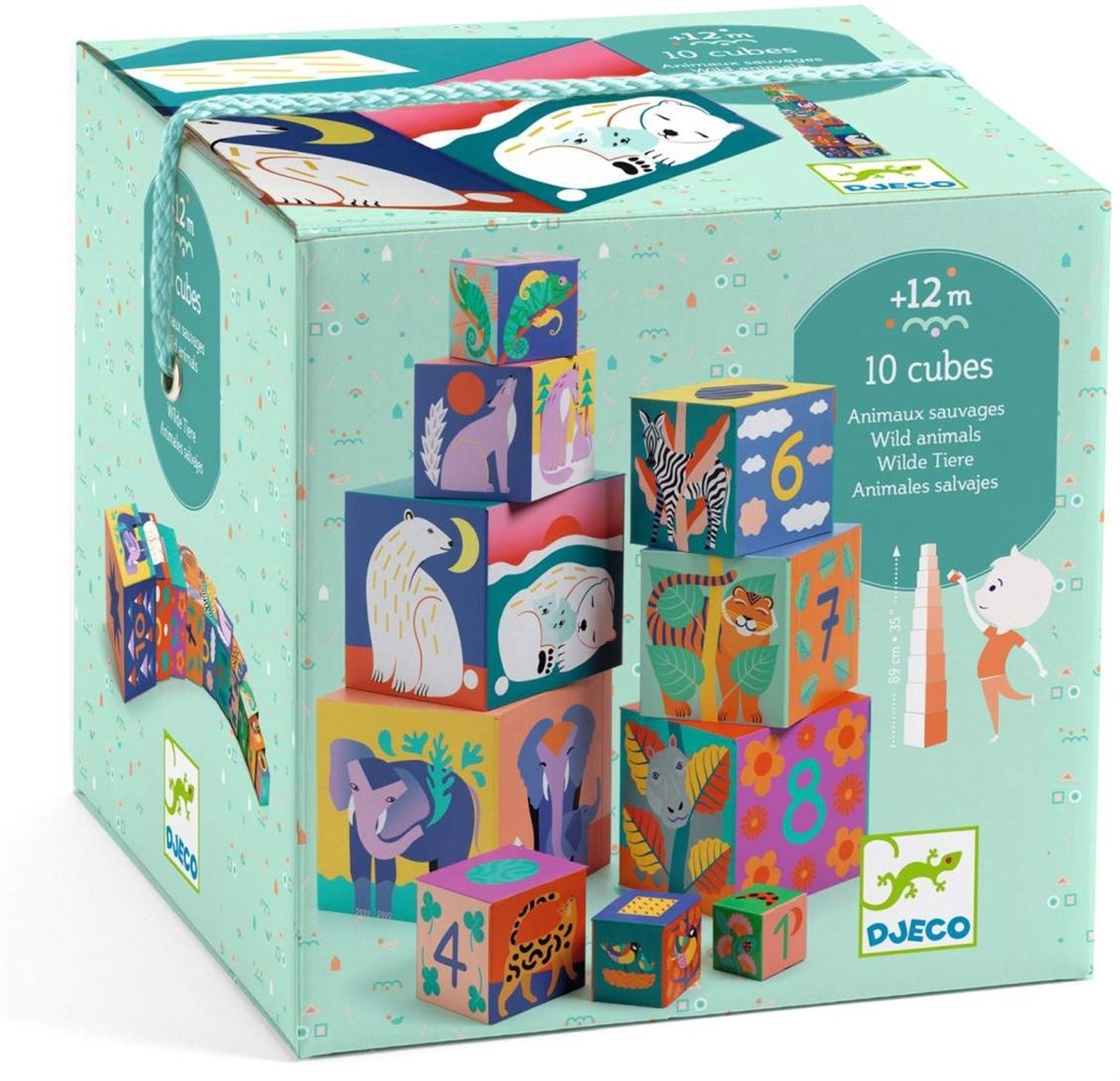 Stapeltoren Wilde dieren