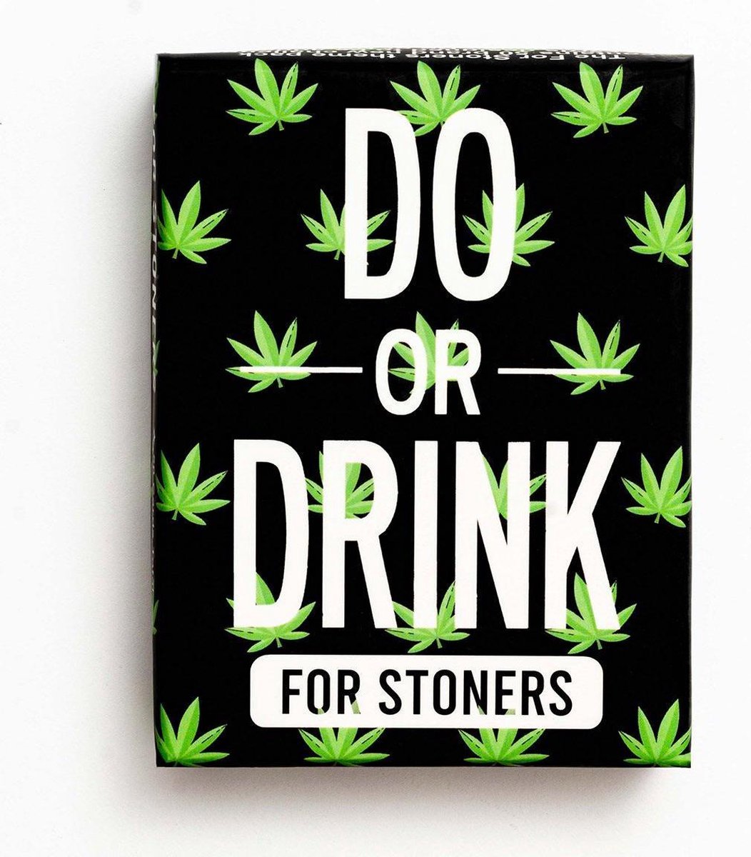 Do or Drink uitbreidingspakket FOR STONERS - Drankspel / Engelstalig