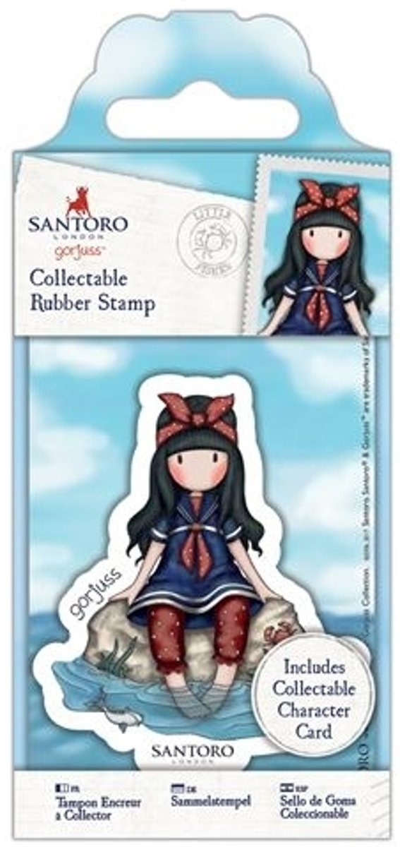 Collectable Rubber Stamp - Santoro - No. 41 Little Fishes