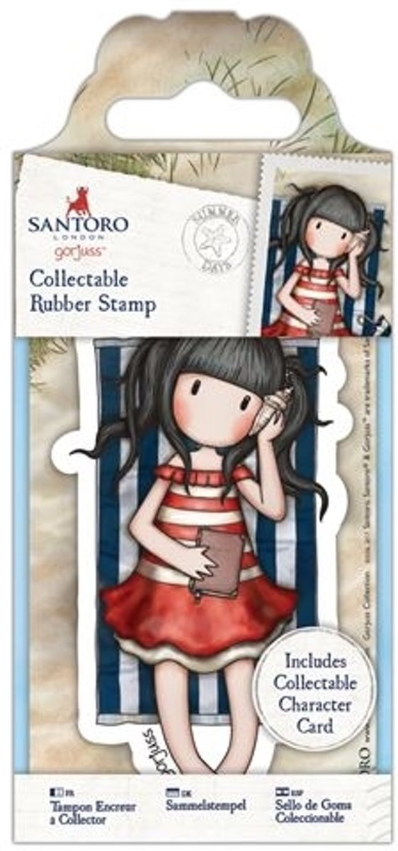 Collectable Rubber Stamp - Santoro - No. 42 Summer Days