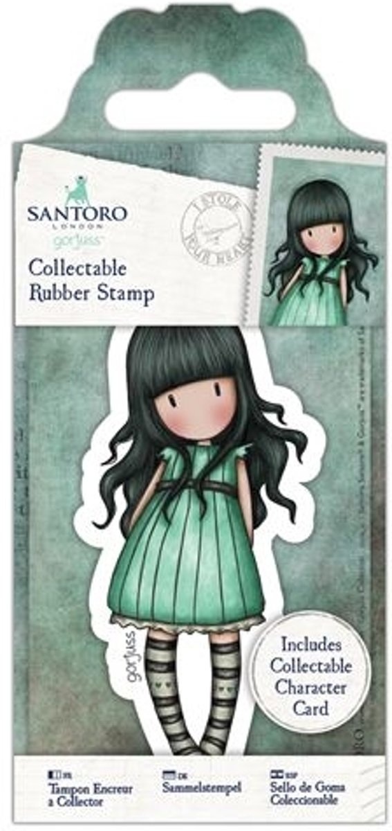 Collectable Rubber Stamp - Santoro - No. 47 I Stole Your Hart