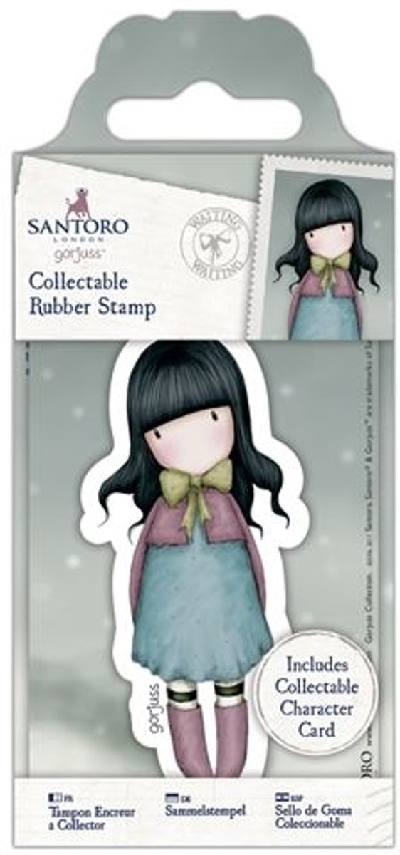 Collectable Rubber Stamp - Santoro - No. 52 Waiting