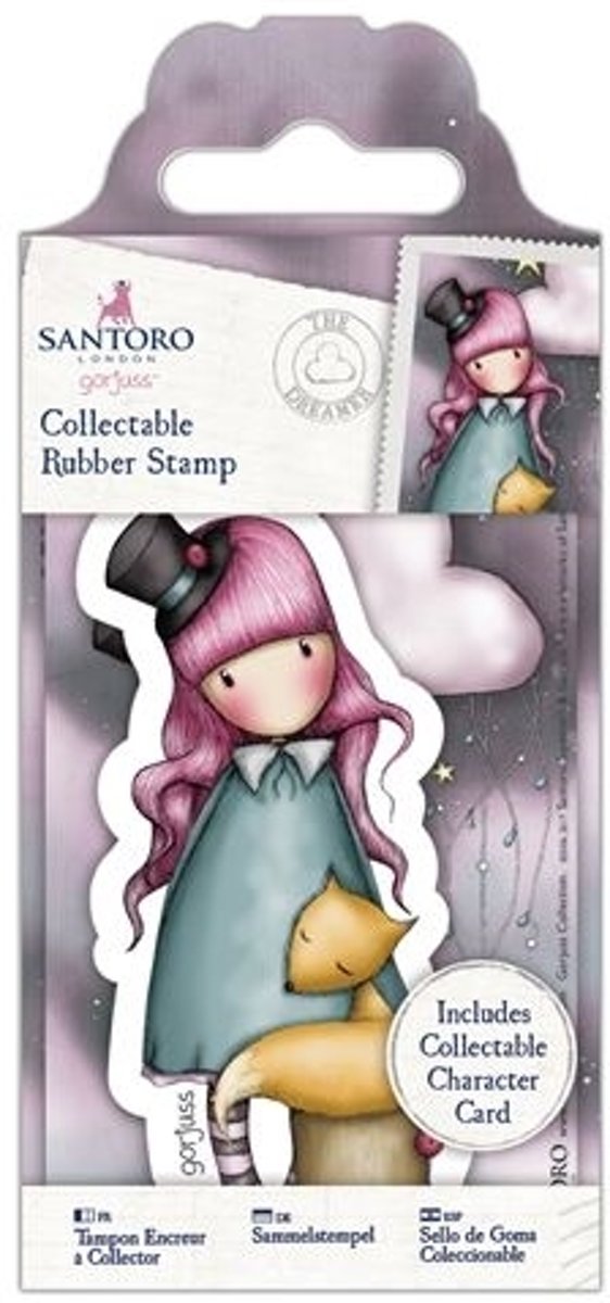 Collectable Rubber Stamp - Santoro - No. 58 The Dreamer