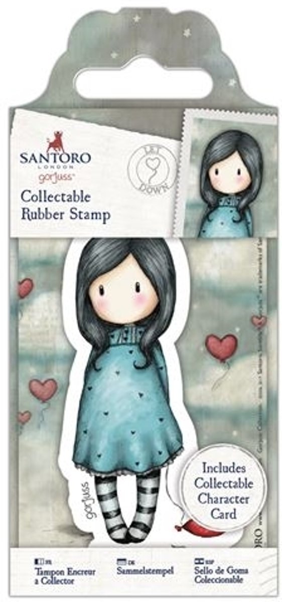 Collectable Rubber Stamp - Santoro - No. 60  Let Down