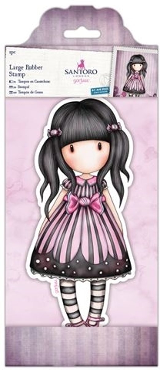 Large Rubber Stamp - Santoro - Sugar and Spice