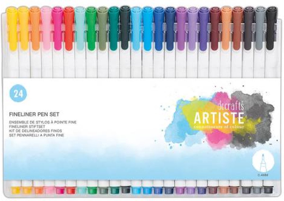 Fine Liner Pen Set (24pk)
