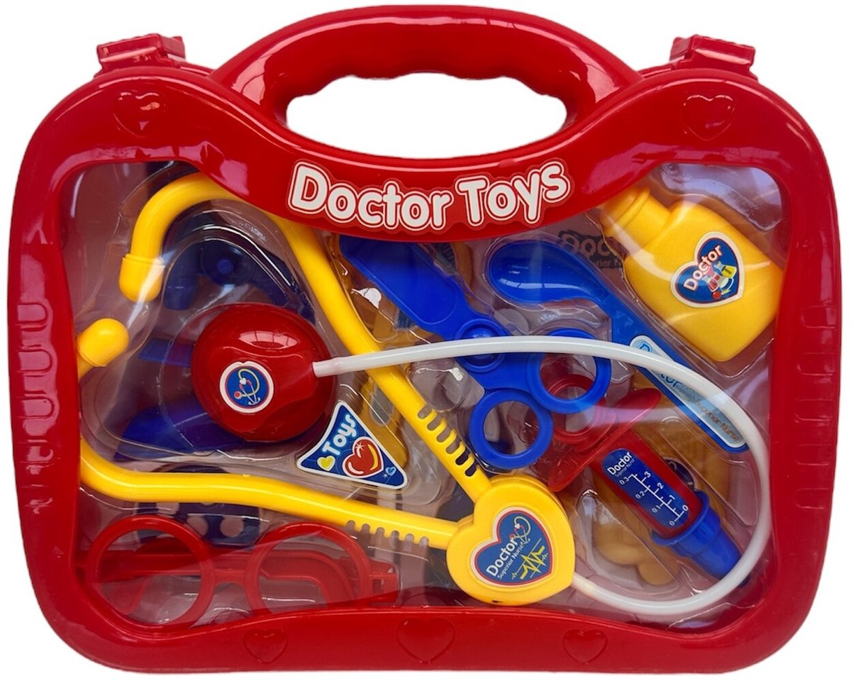 Speelgoed Dokterskoffer met inhoud 3+