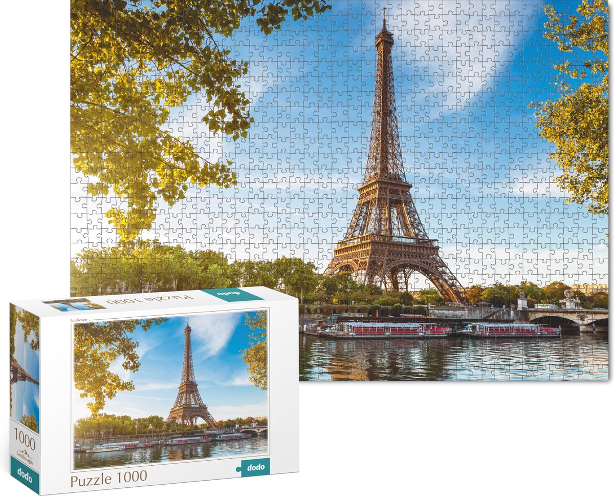 Puzzel Eiffeltoren - 1000 stukjes - Legpuzzel Parijs - Puzzel 1000 Stukjes Volwassenen