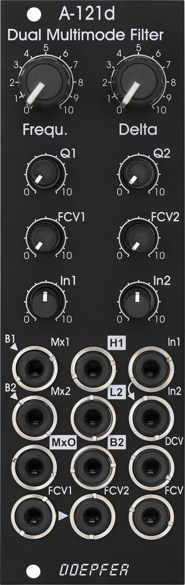 Doepfer A-121dV Multimode Dual Filter Vintage Edition - Filter modular synthesizer
