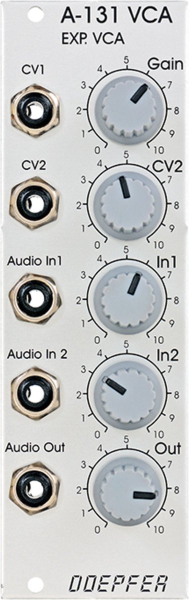 Doepfer A-131 Voltage Control. Amp (VCA) log - VCA modular synthesizer