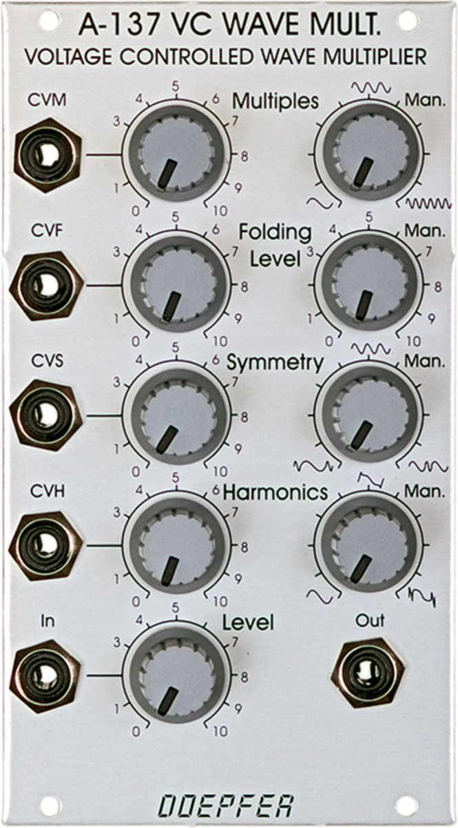 Doepfer A-137-1 Wave Multiplier I - Waveshaper modular synthesizer