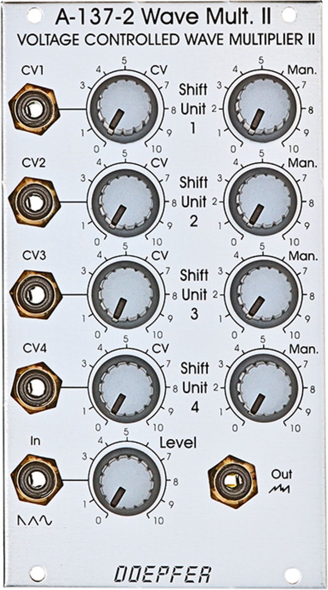 Doepfer A-137-2 Wave Multiplier II - Waveshaper modular synthesizer