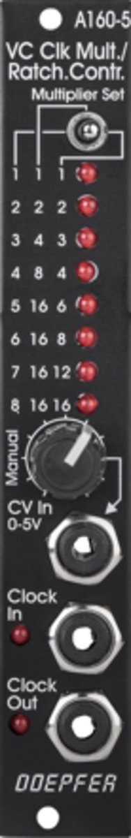 Doepfer A-160-5V Clock Multiplier / Ratcheting Vintage Edition - Clock modular synthesizer