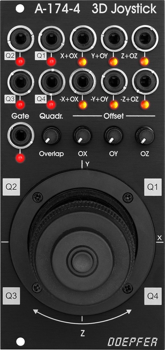 Doepfer A-174-4 3D Joystick Vintage - Controller modular synthesizer