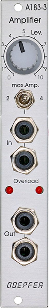 Doepfer A-183-3 Amplifier - Attenuator modular synthesizer