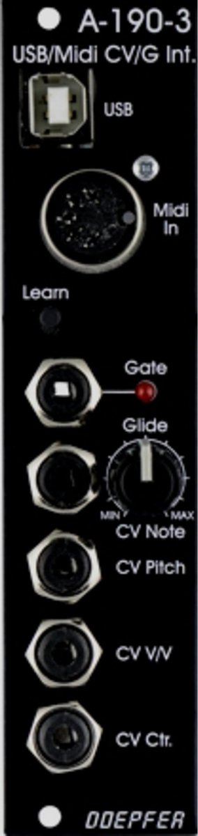 Doepfer A-190-3V USB/MIDI to CV/Gate-Interface Vintage Edition - Interface modular synthesizer