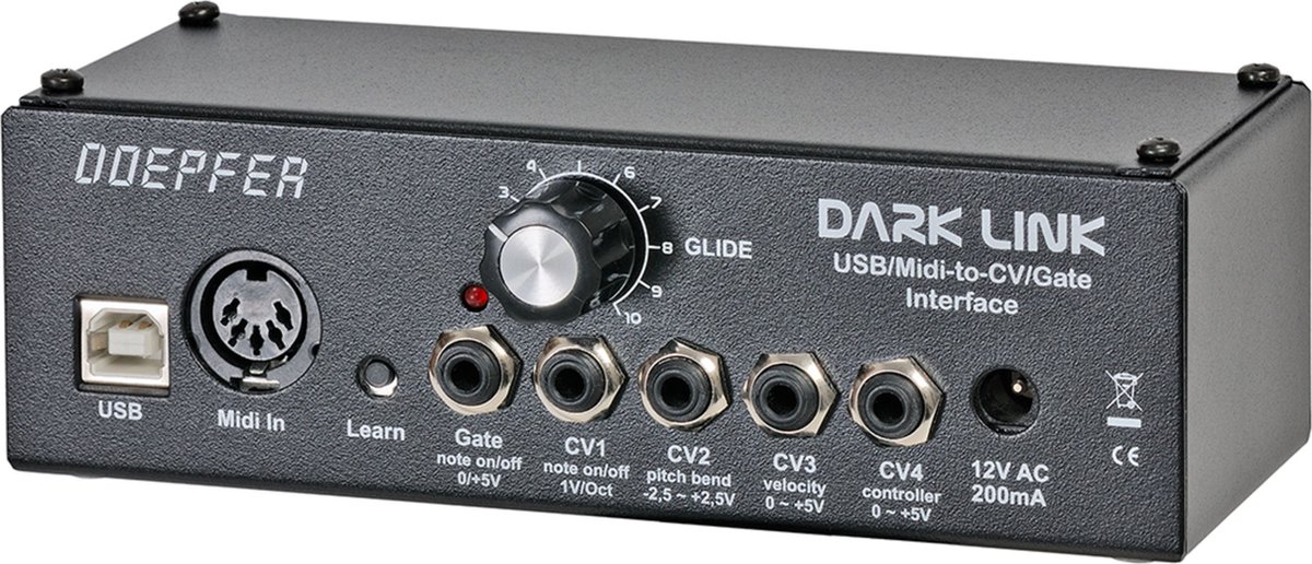 Doepfer Dark Link USB/MIDI-to-CV/Gate-Interface - MIDI-tool voor keyboards