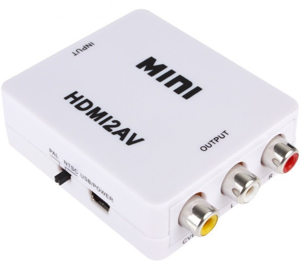 HDMI Naar Tulp AV Converter - HDMI Naar RCA Composiet Audio Video Kabel Adapter