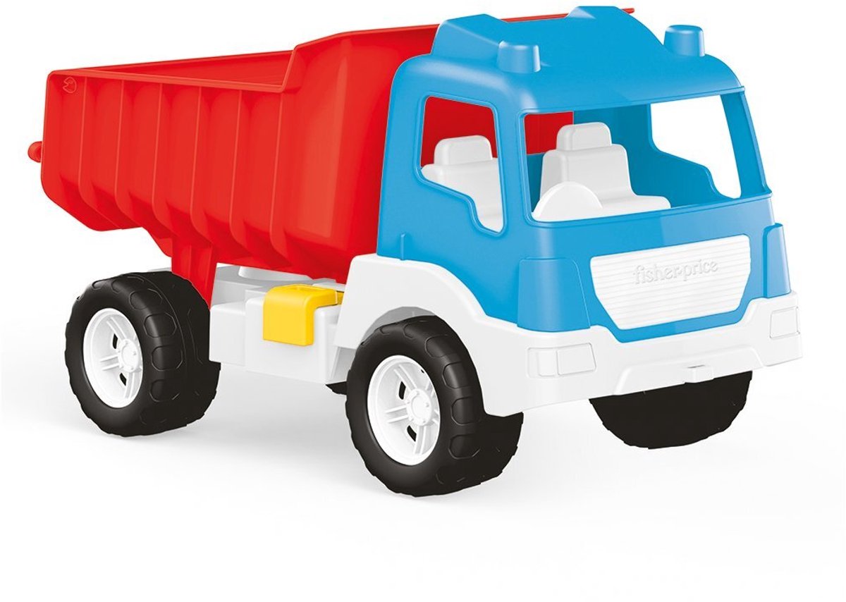 Dolu Fisher Price Kiepwagen Wit/Blauw/Rood